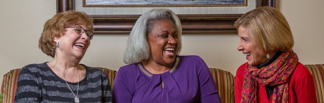 Senior Ladies Laughing - Independent Living in Silver Spring, MD