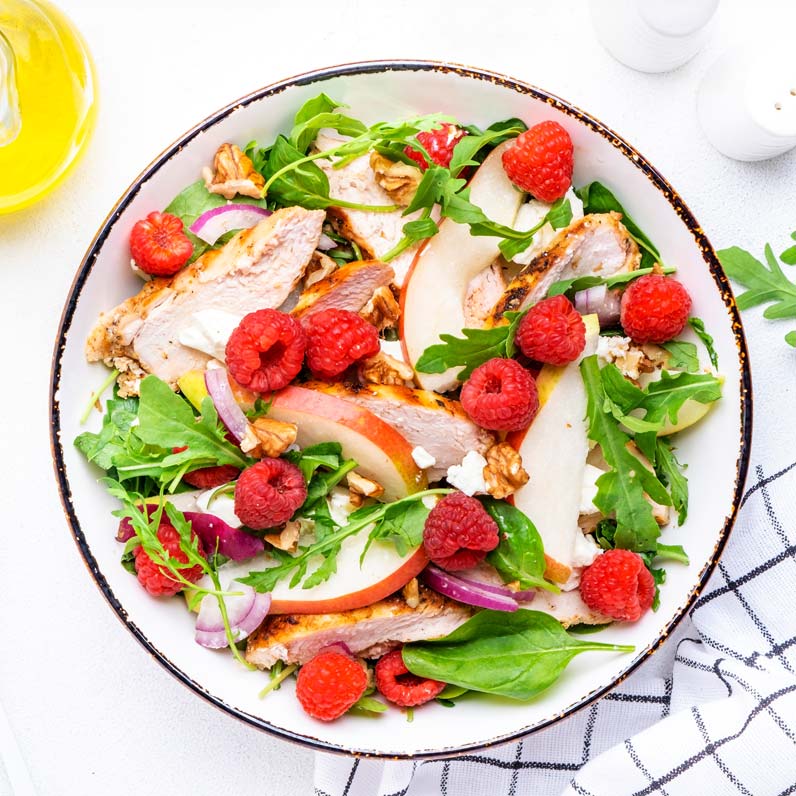 Wilshire Estates chicken salad with fruit