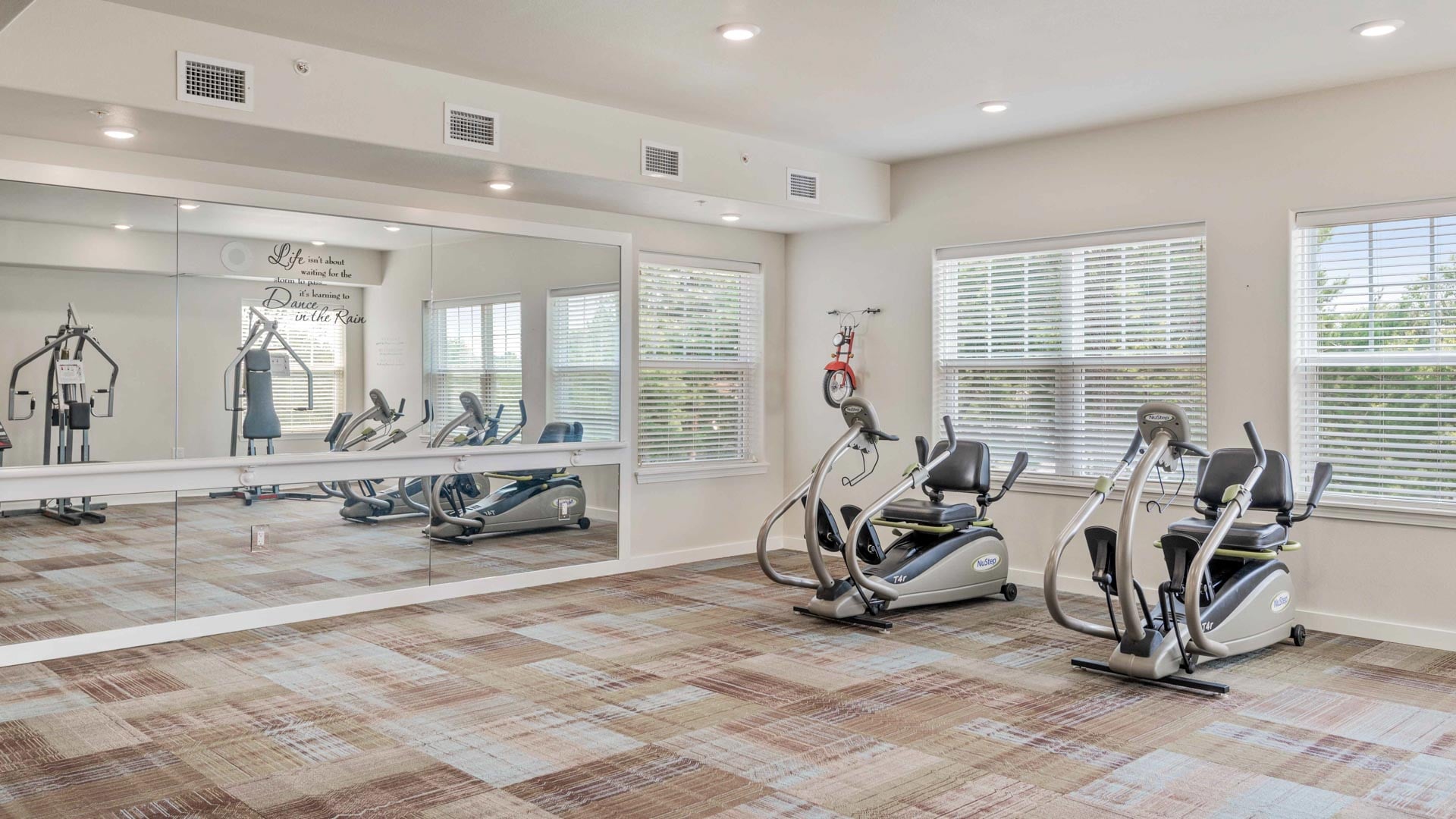 Wilshire Estates fitness center