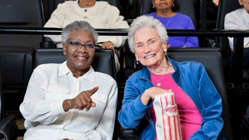 Wilshire Estates Women in theater