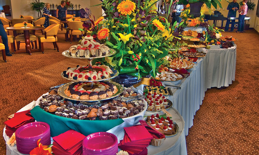 Wilshire Estates buffet